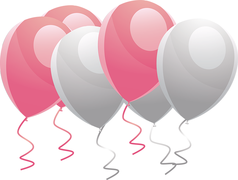 Party Balloon Vector Transparent PNG Image