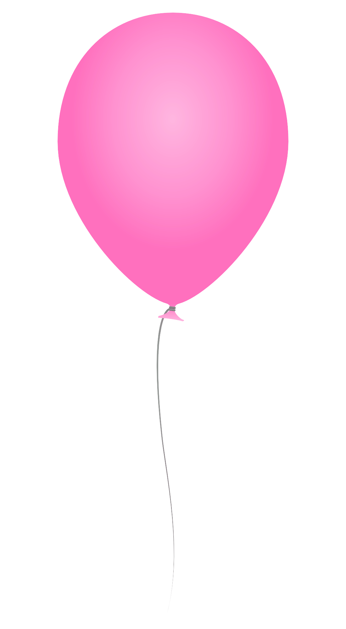 Pink Balloon Vector Transparent PNG Image