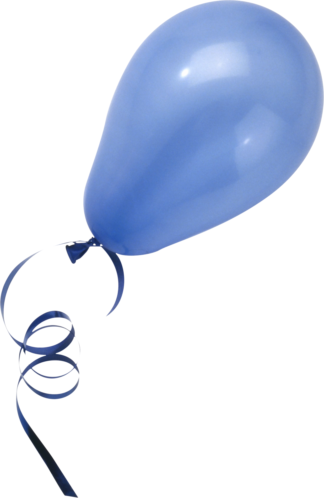 Blue Party Balloon Transparent PNG Image