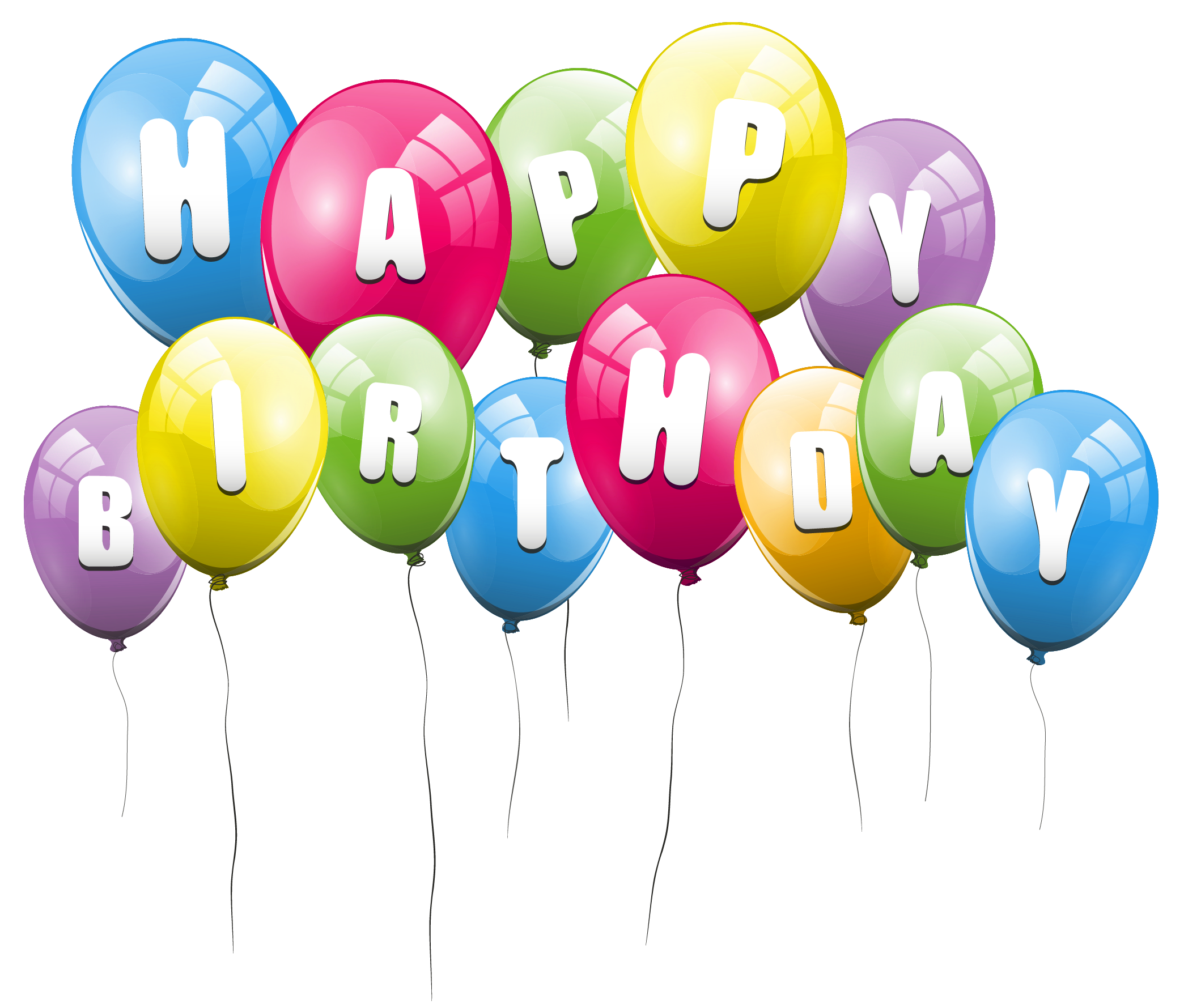 Party Balloon Birthday Happy Transparent PNG Image