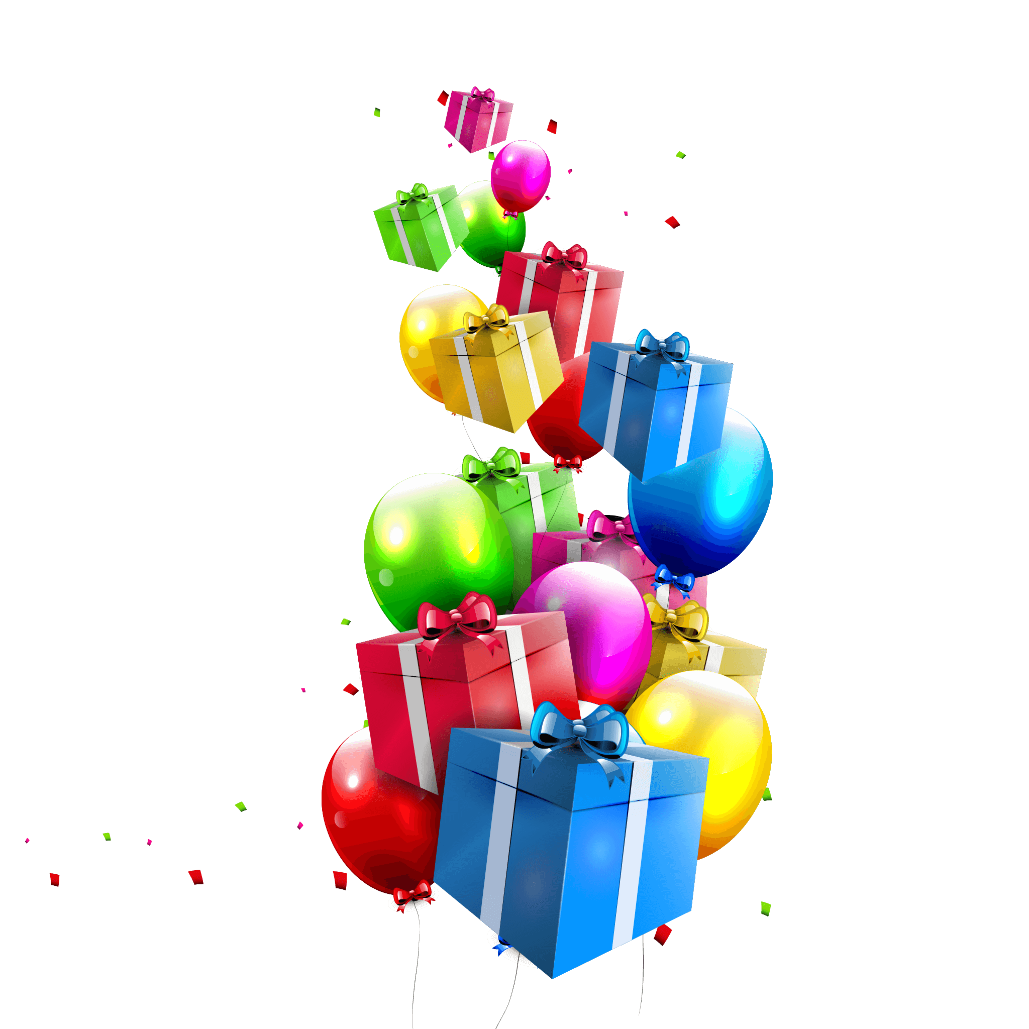 Gifts Party Balloon Birthday Transparent PNG Image