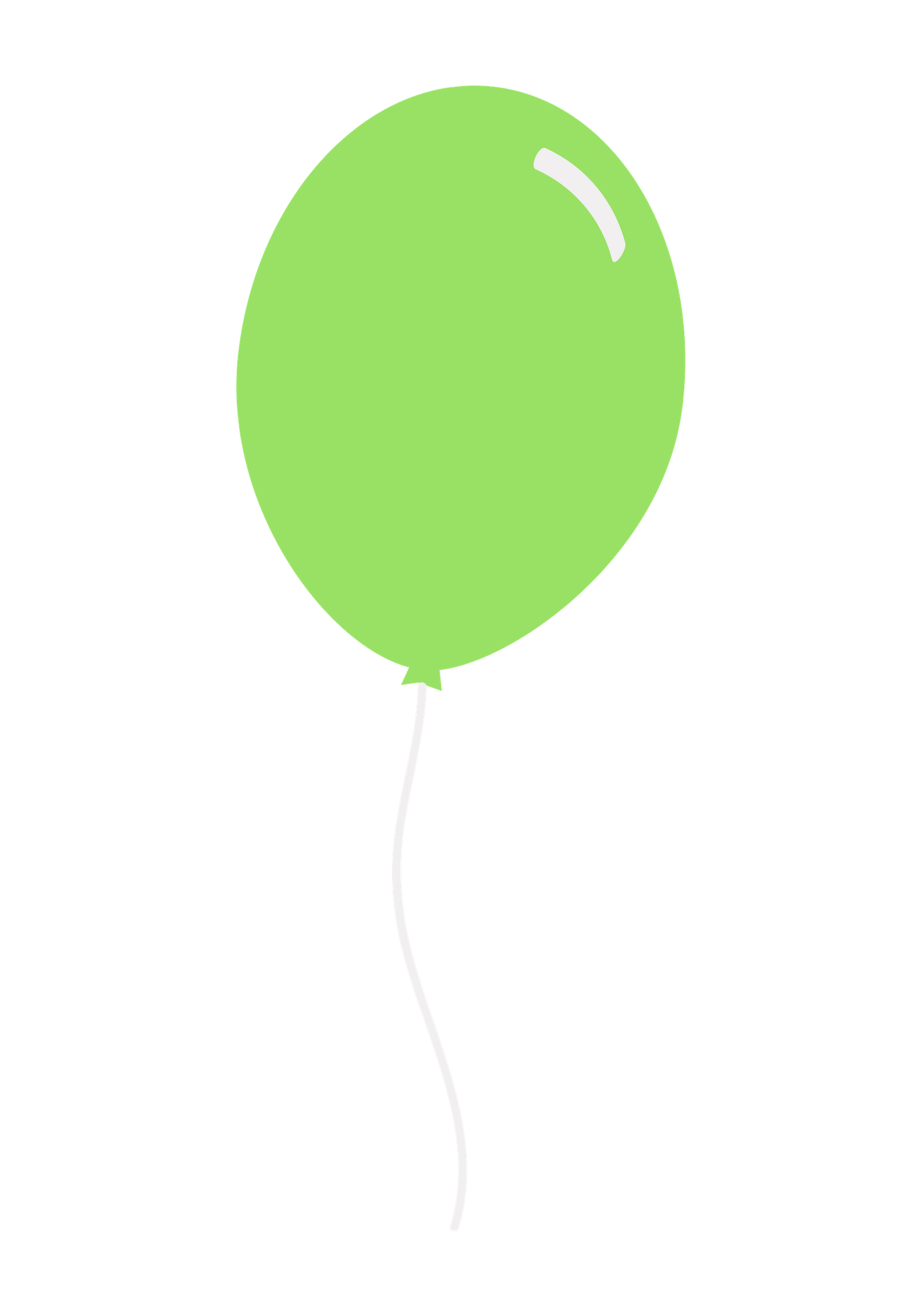Balloon Green Transparent PNG Image