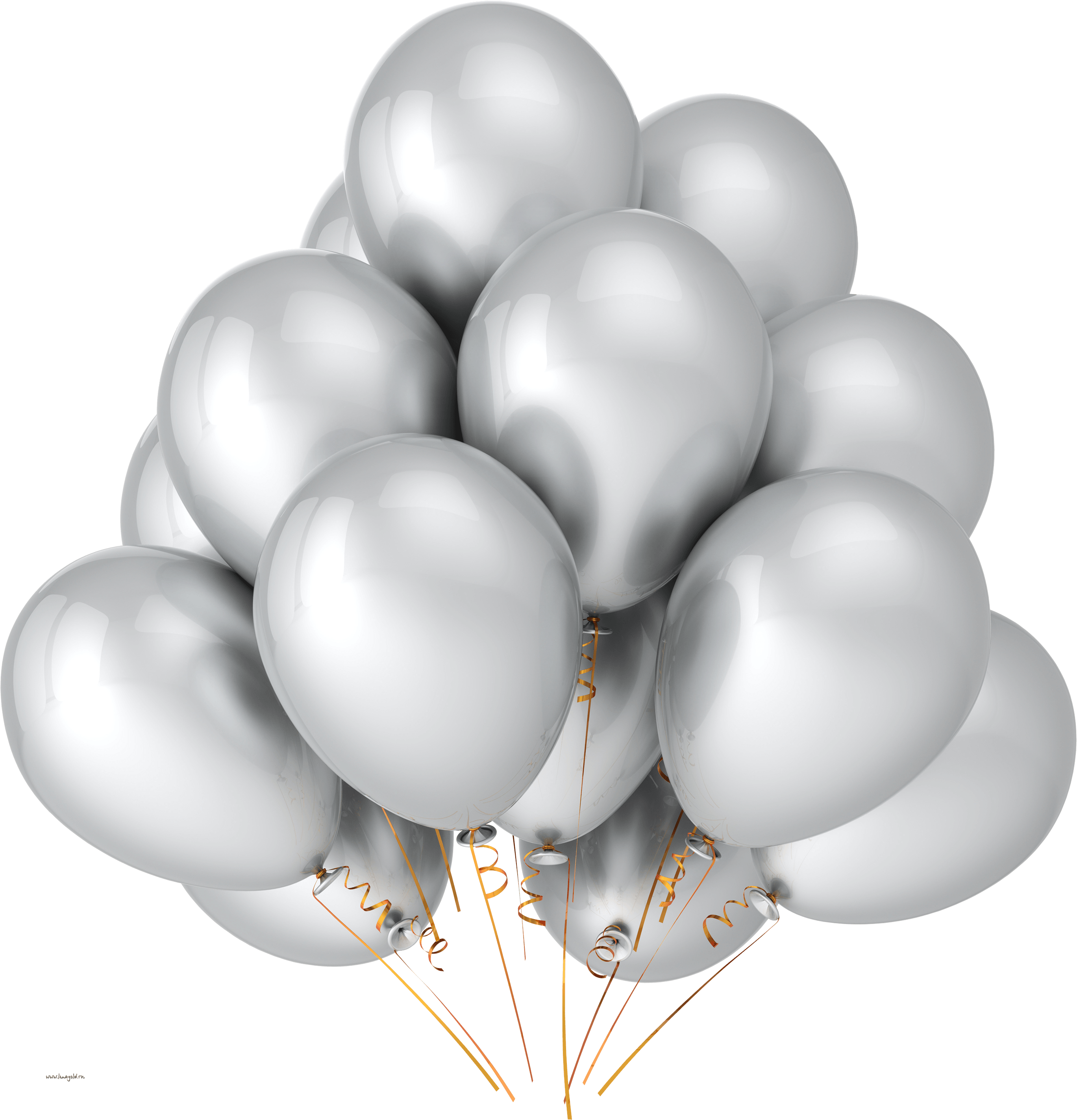 Yellow Balloons Balloons Transparent PNG Image