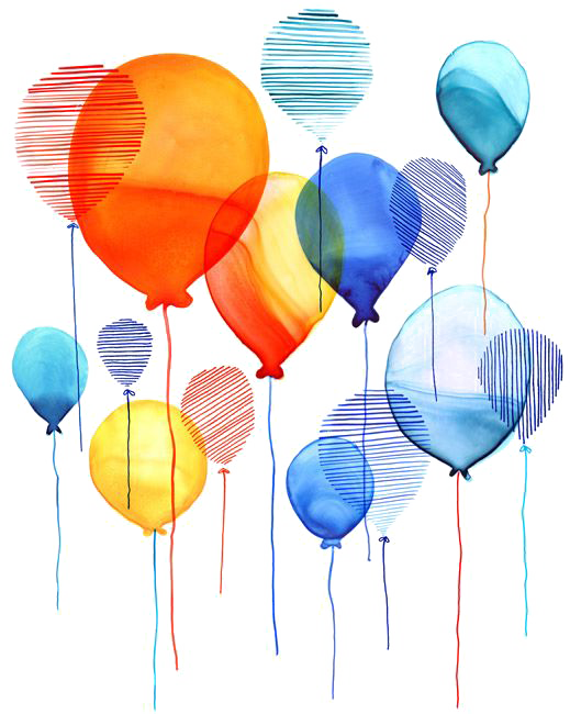 Balloon Frame Transparent PNG Image