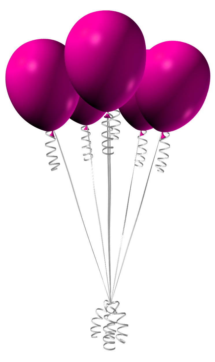 Pink Balloon Balloons Transparent PNG Image