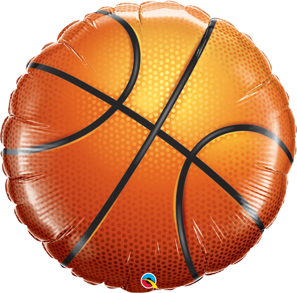 Orange Balloon Pallone Nba Mylar Transparent PNG Image