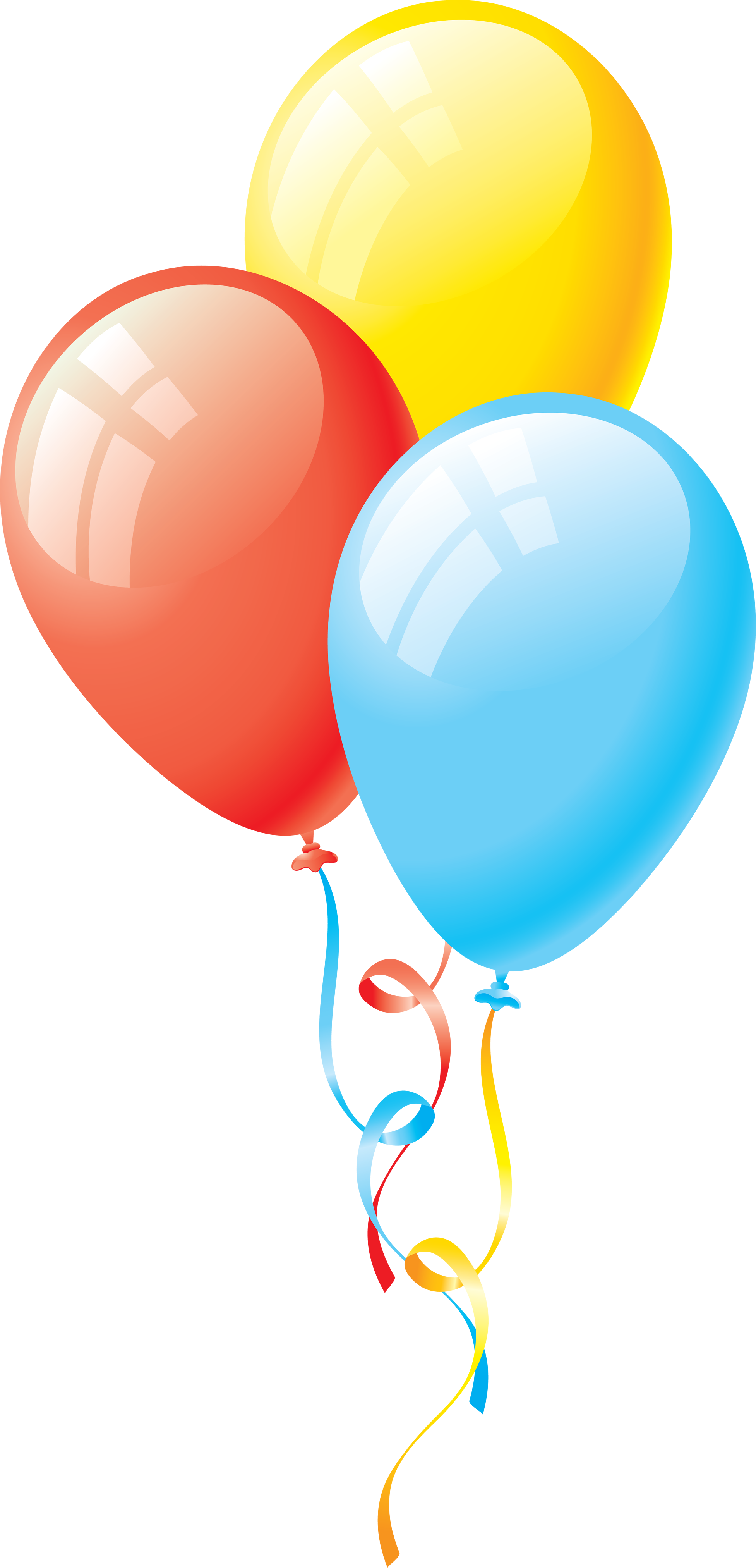 Of Vector Balloons Bunch Transparent PNG Image