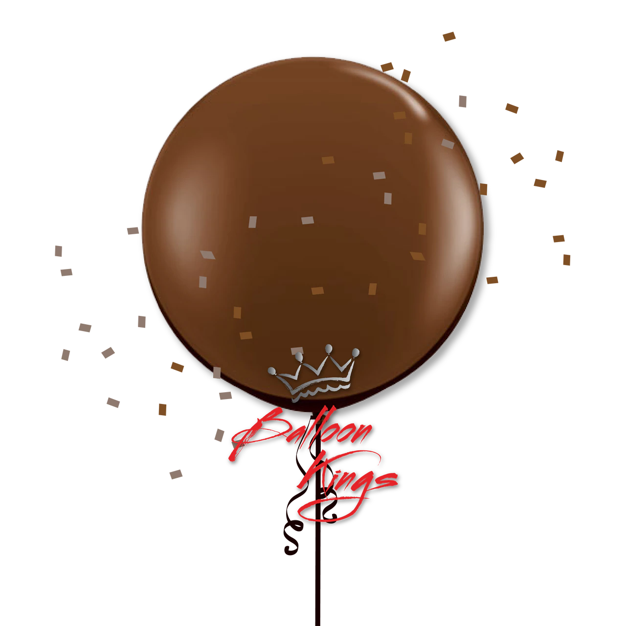 Brown Balloon Chocolate Transparent PNG Image