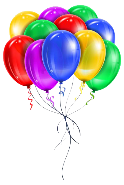 Balloons Transparent PNG Image