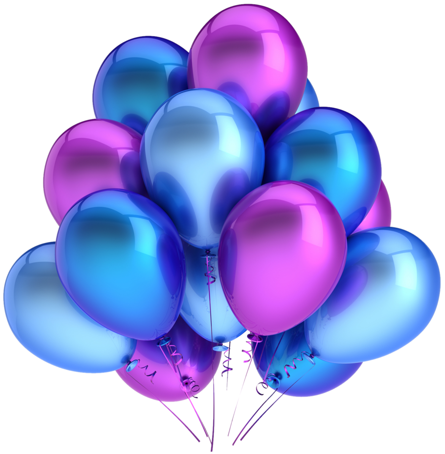 Balloons Transparent PNG Image
