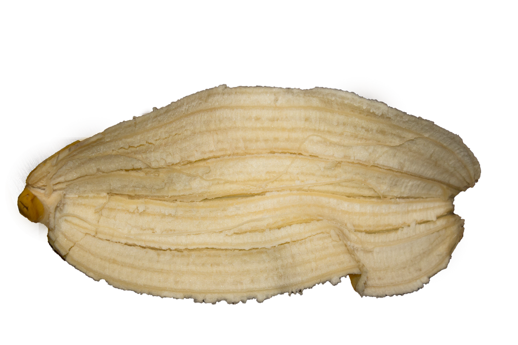 Inside Banana Peel Transparent PNG Image