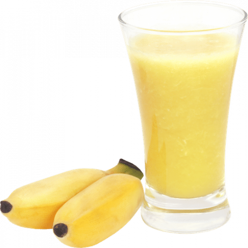 Fresh Banana Shake Transparent PNG Image