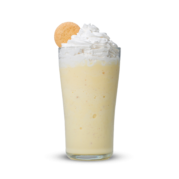 Shake Banana Cream Transparent PNG Image