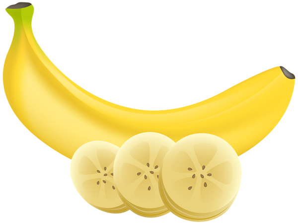 Fresh Banana Transparent PNG Image