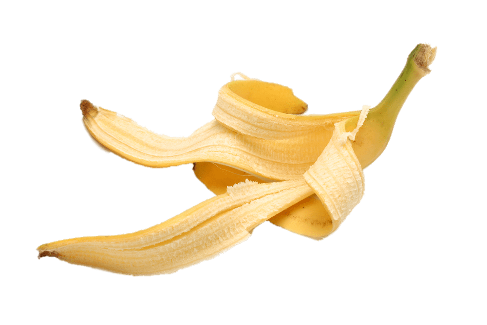 Fresh Banana Peel Transparent PNG Image