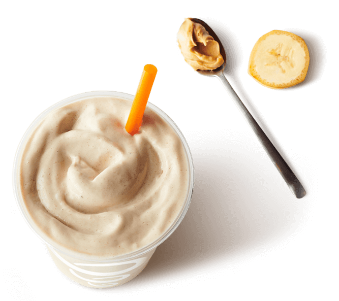 Butter Peanut Banana Shake Transparent PNG Image