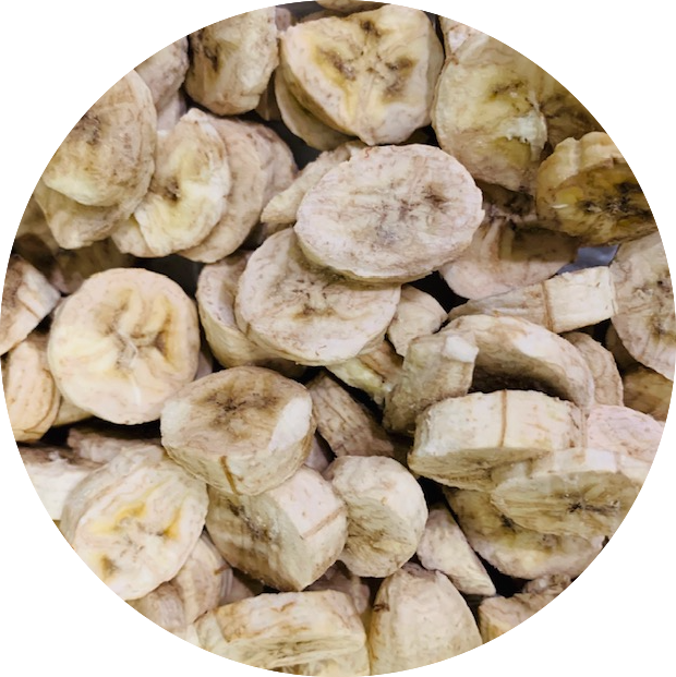 Circle Dried Banana Transparent PNG Image