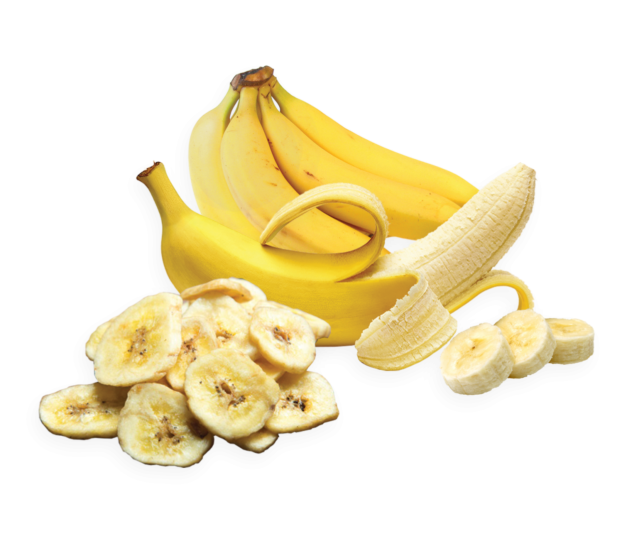 Fresh Dried Banana Transparent PNG Image