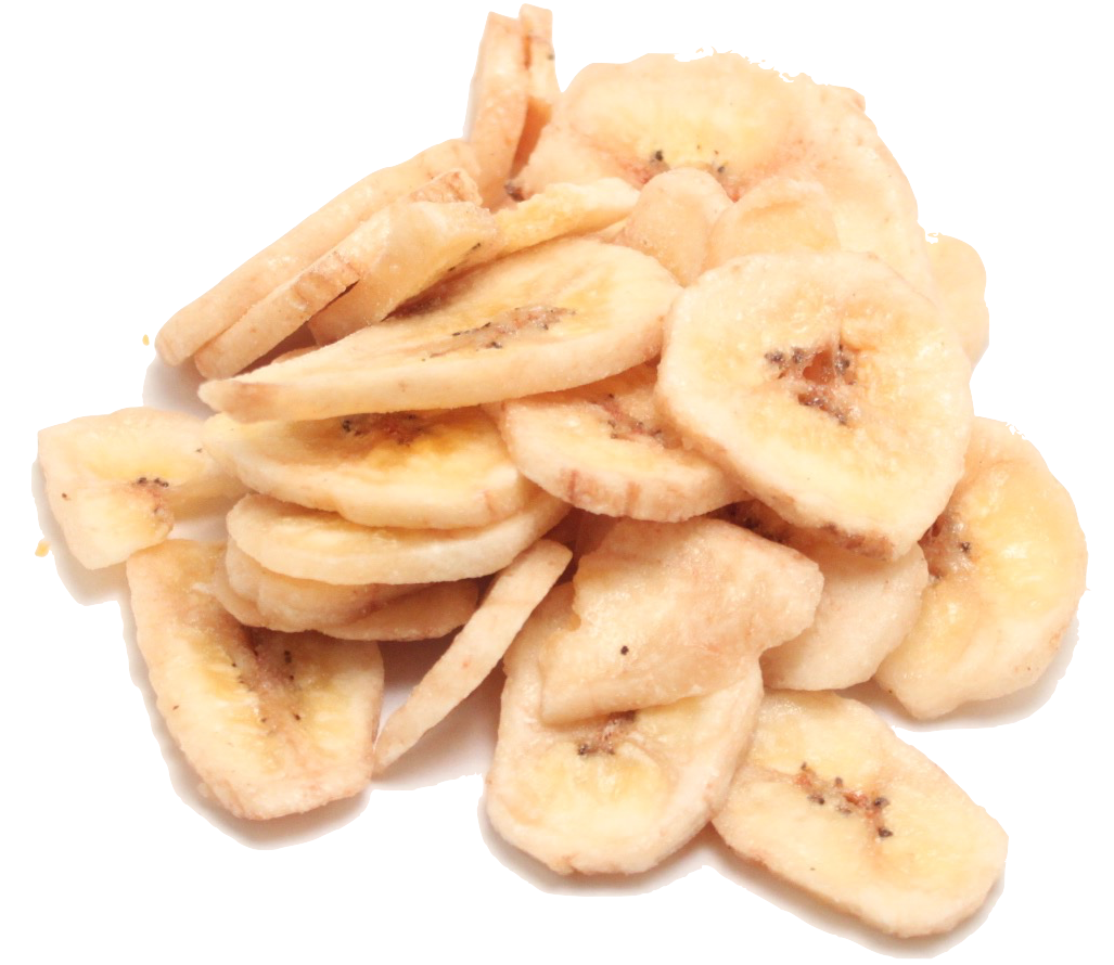 Dried Banana Transparent PNG Image