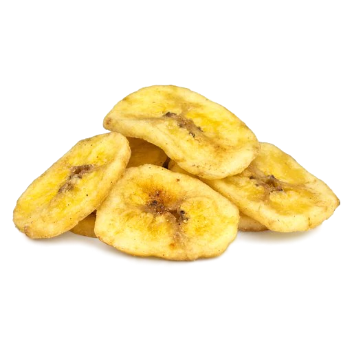 Sweet Dried Banana Transparent PNG Image