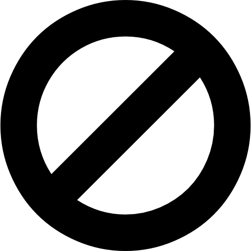 Ban Transparent PNG Image