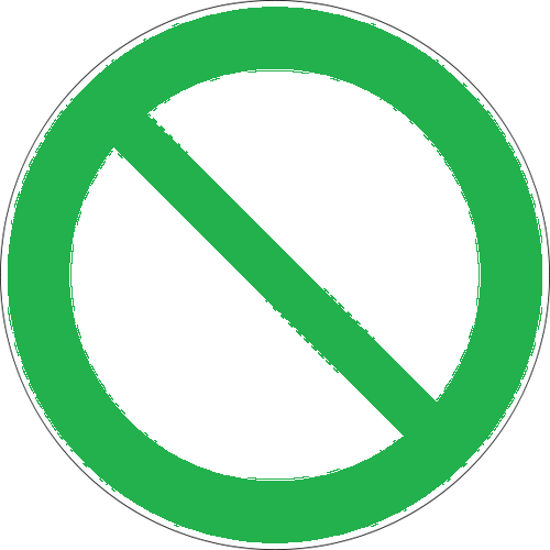 Ban Transparent PNG Image