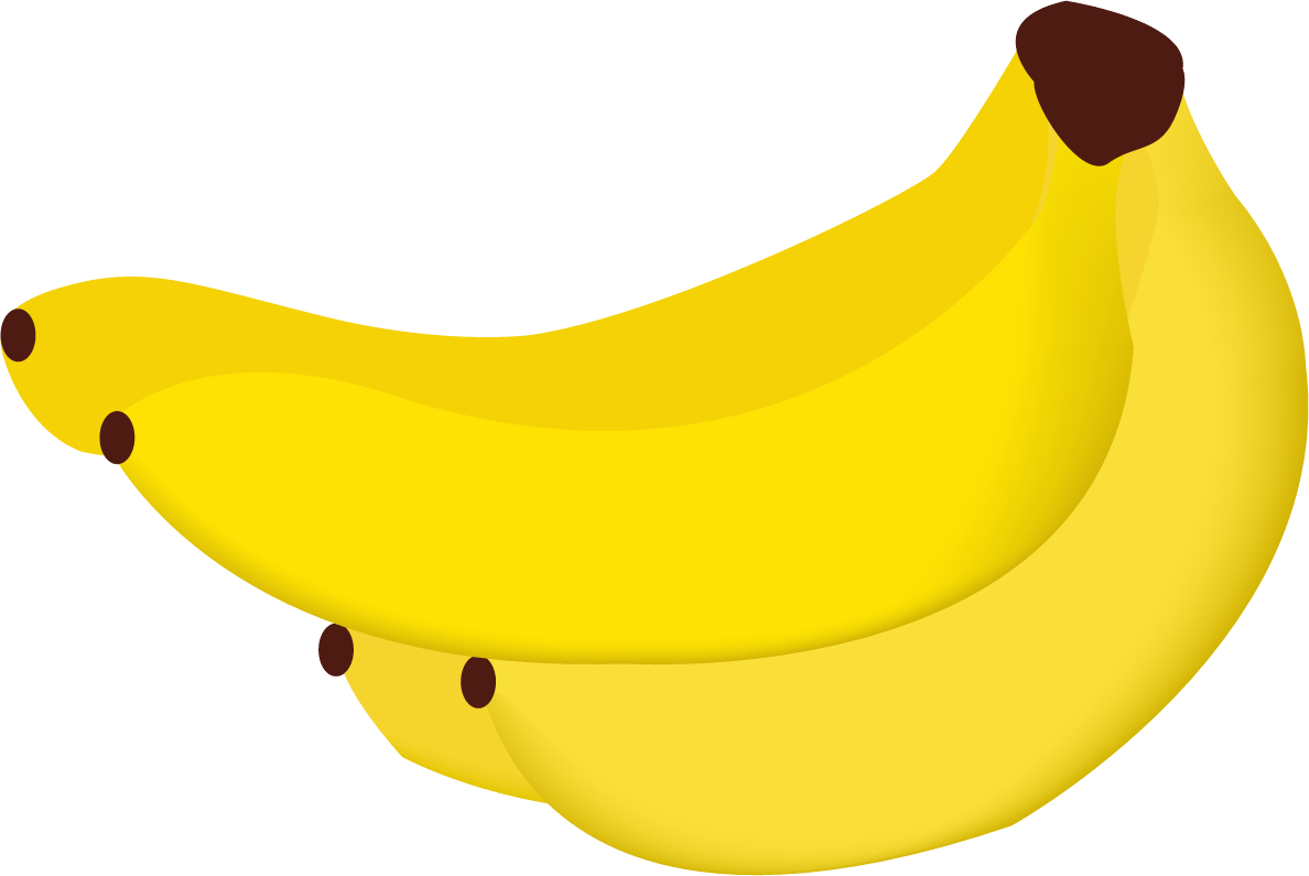 Yellow Bananas Transparent PNG Image