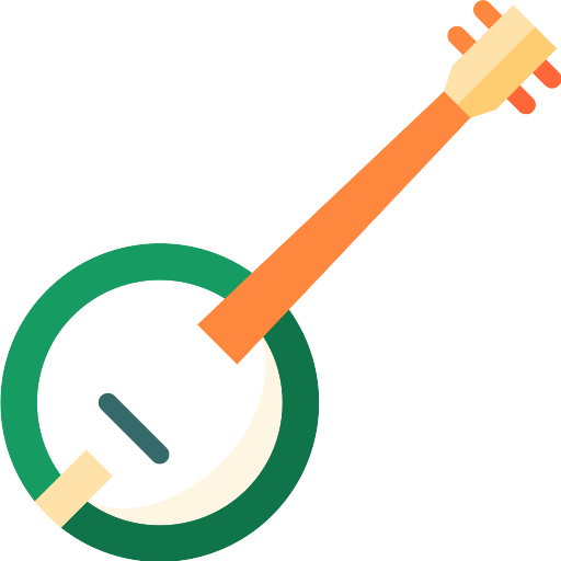 Vector Instrument Banjo Transparent PNG Image