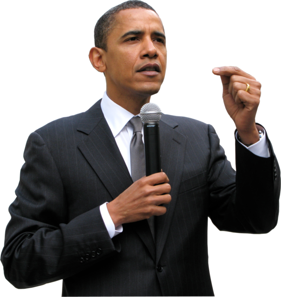 Barack Mike Obama Transparent PNG Image