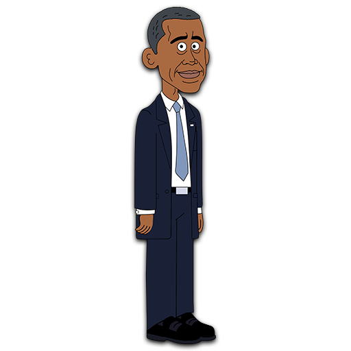 Barack Standing Obama Transparent PNG Image