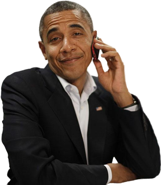 Barack Smiling Face Obama Transparent PNG Image