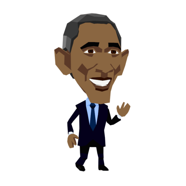 Barack Vector Obama Transparent PNG Image