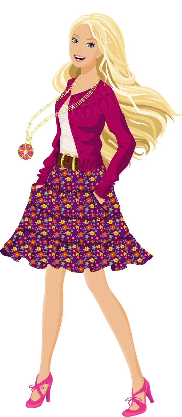 Barbie Transparent PNG Image