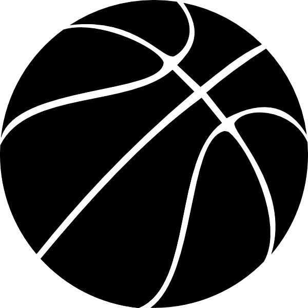 Black Basketball Ball Transparent PNG Image