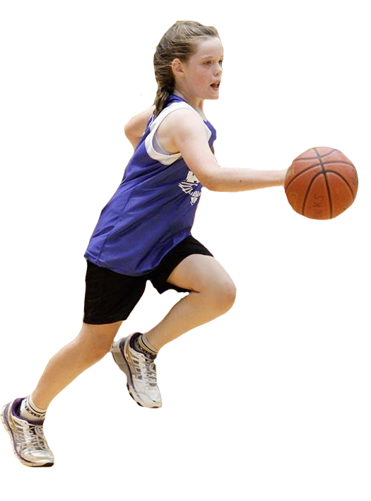 Player Girl Basketball Team Transparent PNG Image