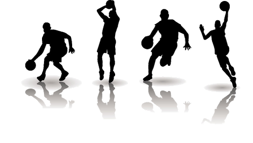 White Basketball Team Transparent PNG Image