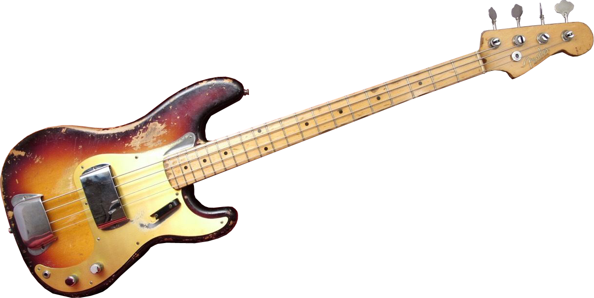 Bass Guitar Transparent PNG Image