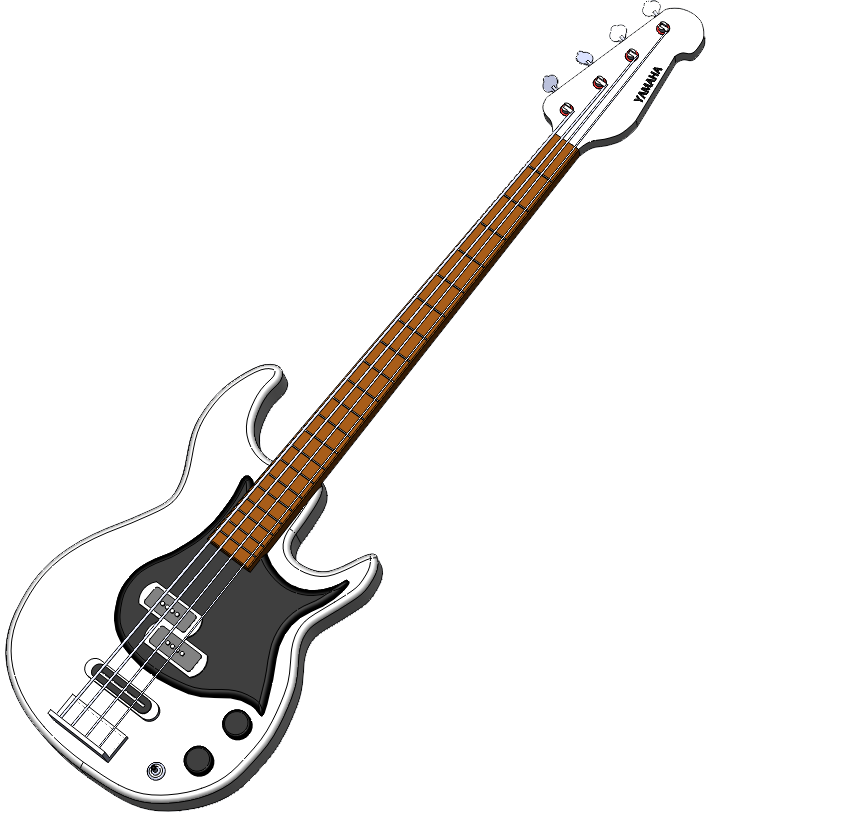 Bass Guitar Transparent PNG Image