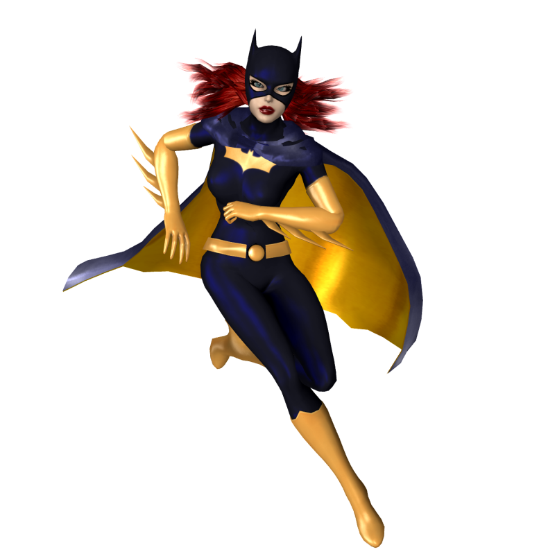 Batgirl Background Transparent PNG Image