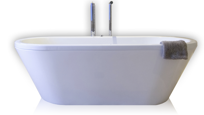 White Bathtub Transparent PNG Image