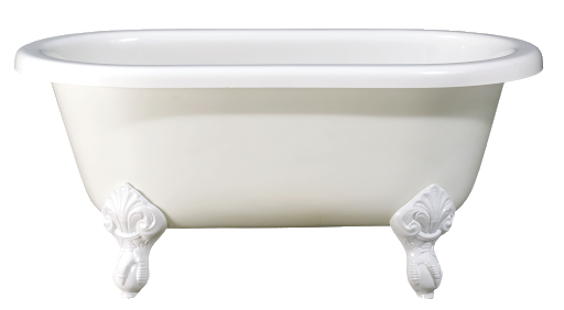 White Bathtub Transparent PNG Image