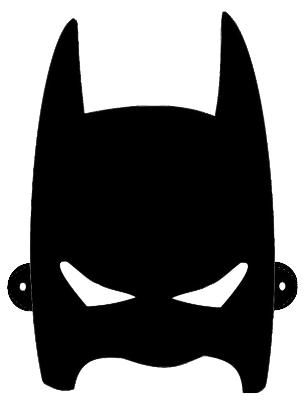 Batman Vector Mask Transparent PNG Image