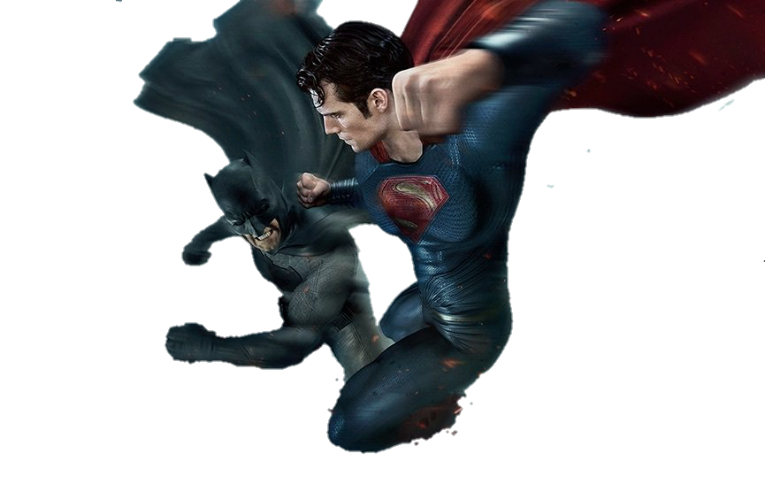 Batman Vs Superman Transparent PNG Image