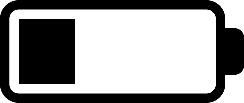 Battery Low Transparent PNG Image