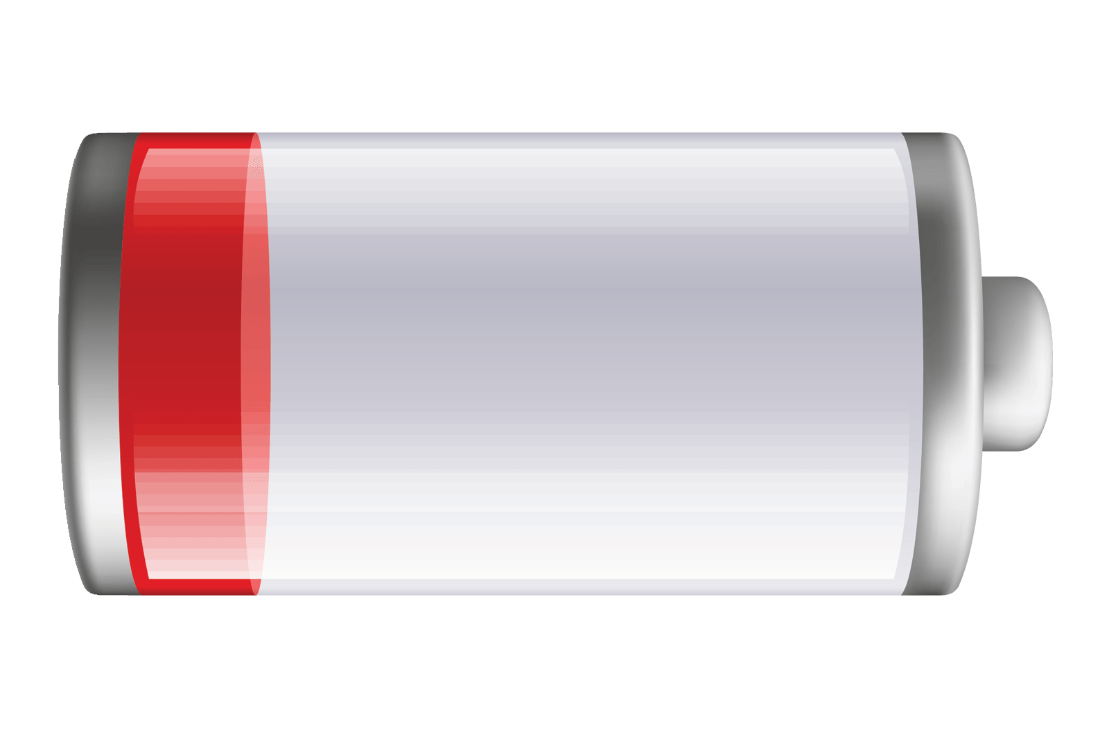 Battery Low Transparent PNG Image