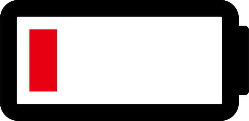 Battery Low Transparent PNG Image