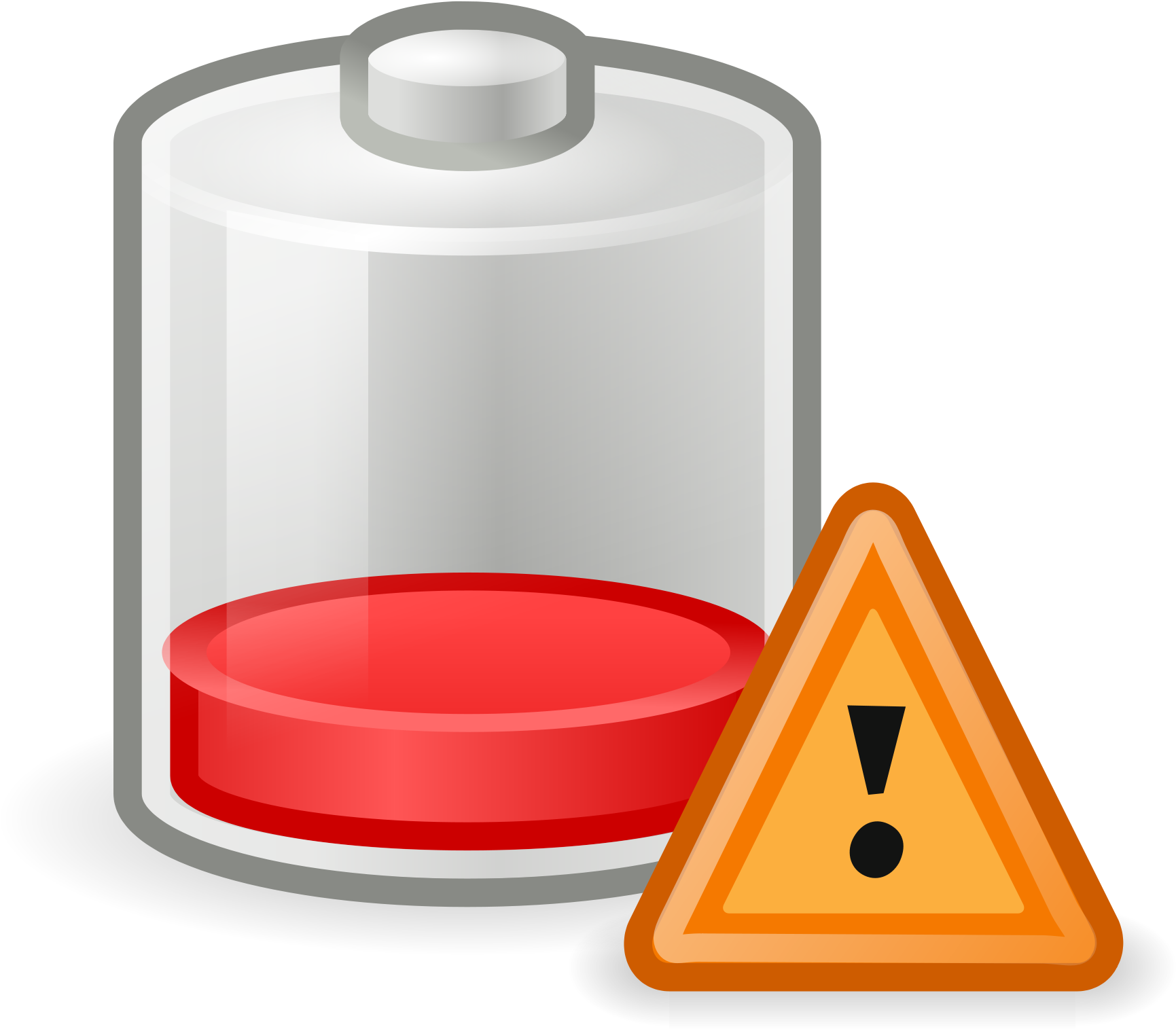 Battery Low Transparent PNG Image
