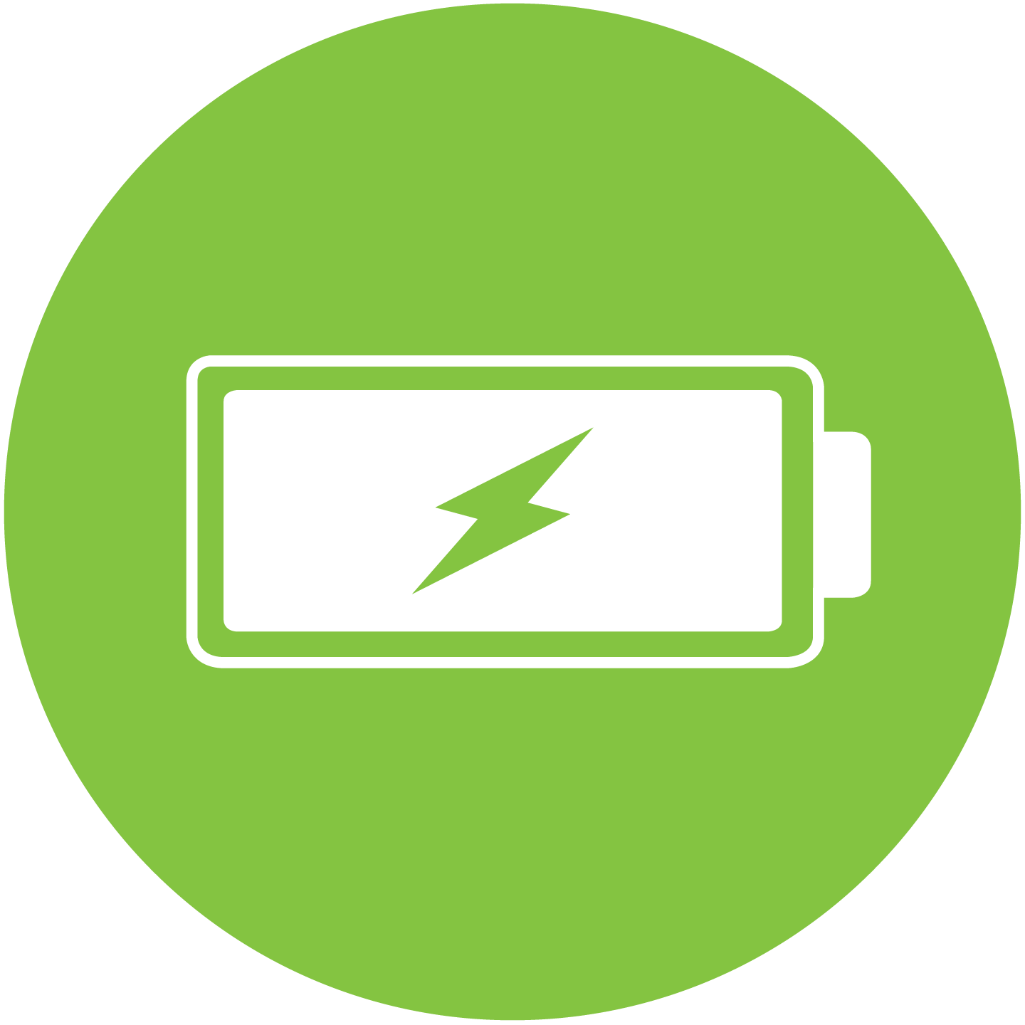 Battery Symbol Green Charging Transparent PNG Image