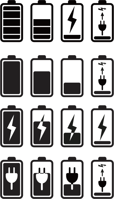 Battery Mobile Icon Phone Transparent PNG Image