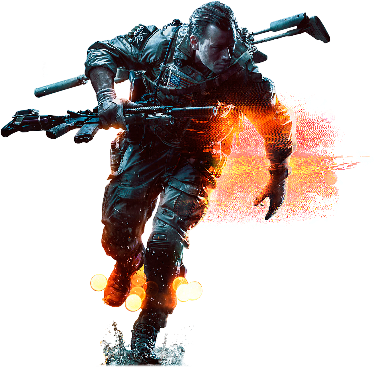 Battlefield Computer Hardline Wallpaper Mercenary Transparent PNG Image